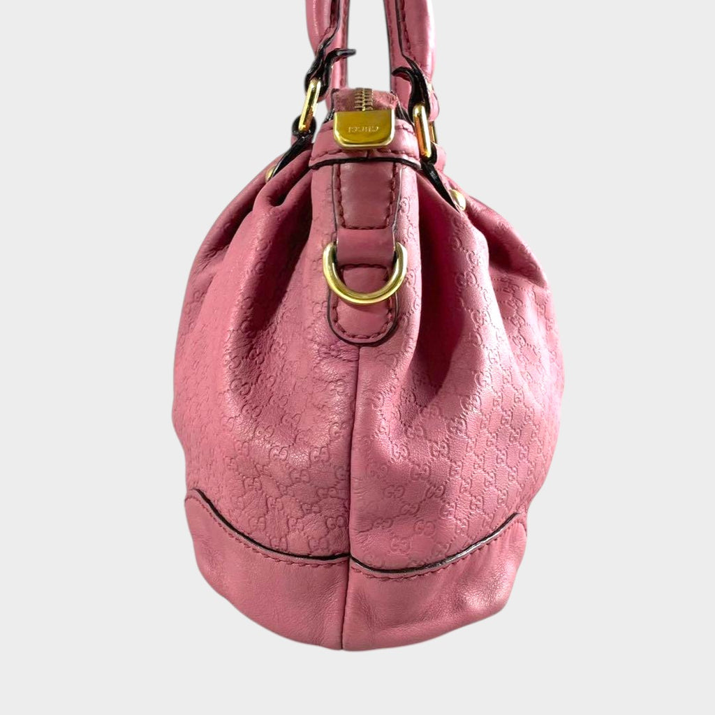 Excellent condition GUCCI Sukey Microssima pink tote Tasche