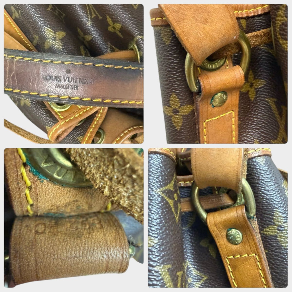 Louis Vuitton Monogram Noe Shoulder Bag M42224 Drawstring Tasche