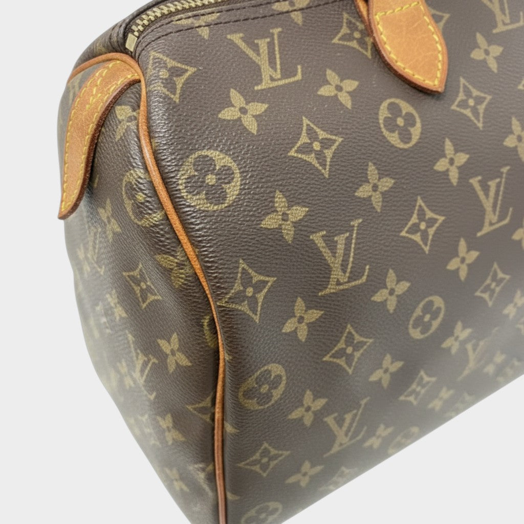 LOUIS VUITTON Speedy 35 M41524 Monogram Boston Bag
