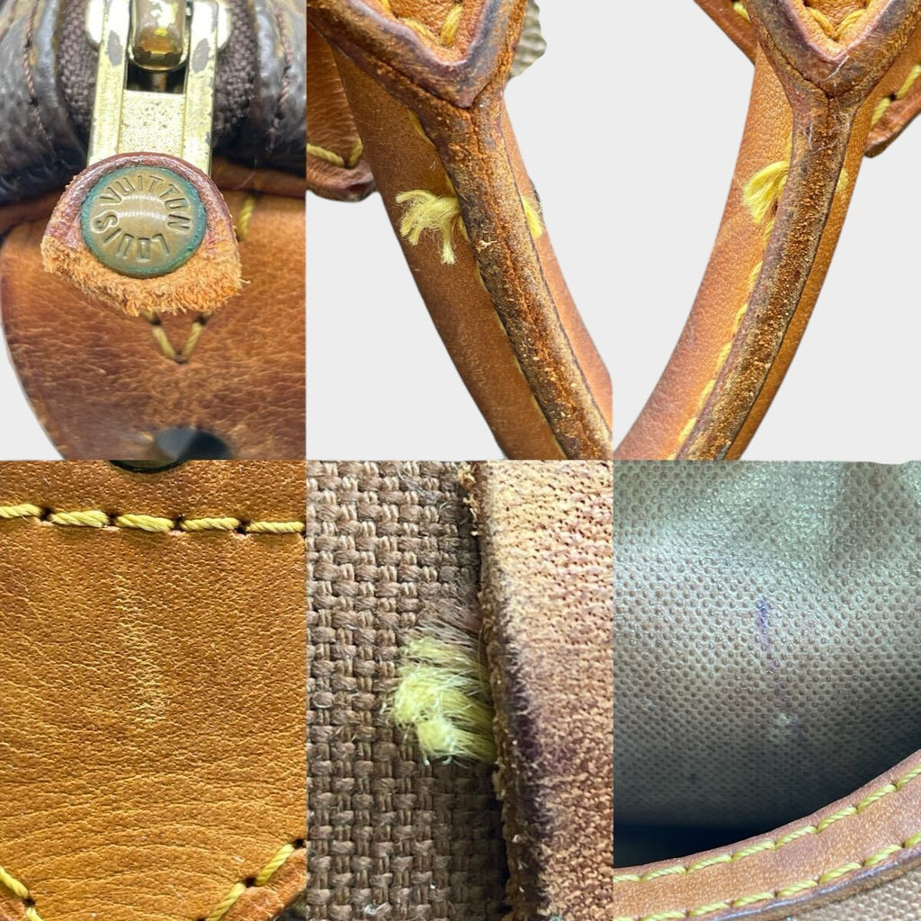 LOUIS VUITTON / VI 0963 Louis Vuitton Monogram Speedy 30 Boston Bag Handbag Brown