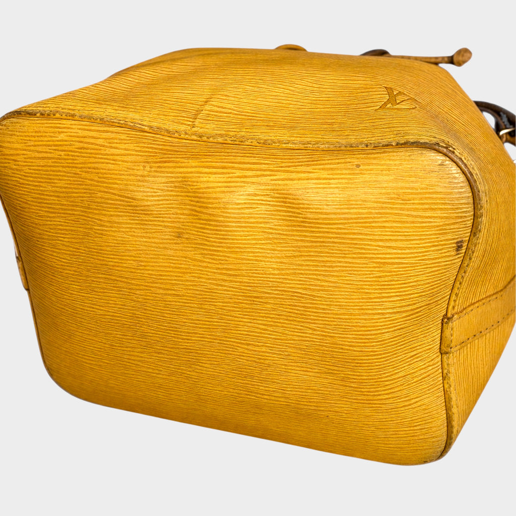 LOUIS VUITTON M44109 Epi Petit Noé One Shoulder Bag, Women's, Tassili Yellow Tasche