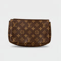 Excellent Condition LOUIS VUITTON Monogram Pochette Accessoires Accessory Pouch Handbag M51980 SL0041