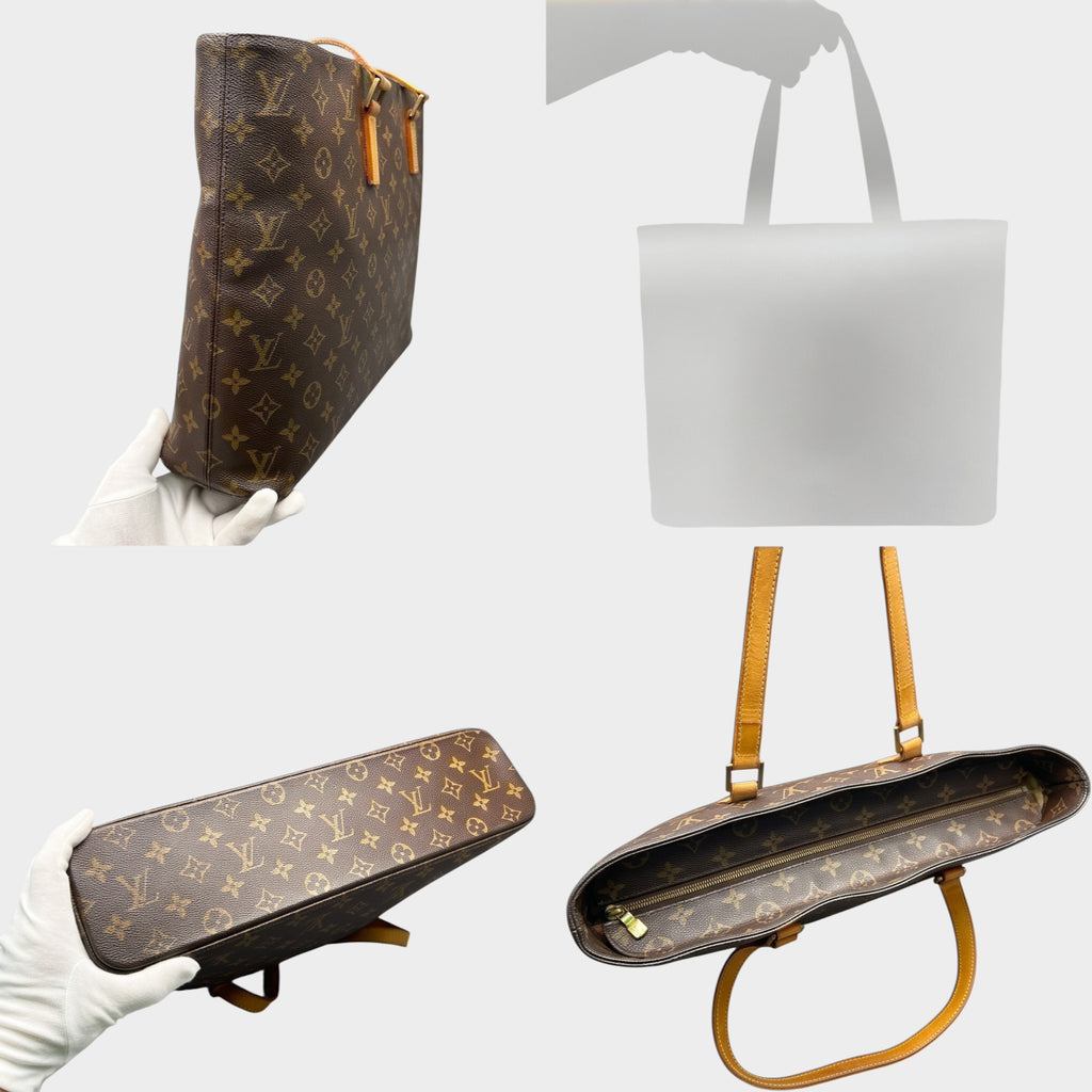 LOUIS VUITTON Monogram Luco Tote Tasche M51155 Serial SR0030