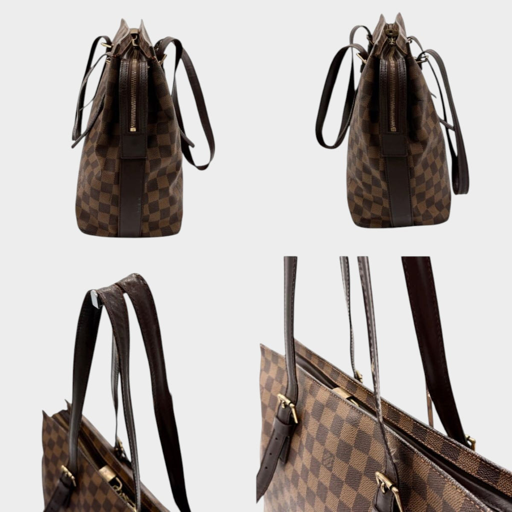 Louis Vuitton Tote Bag Shoulder Bag Damier Ebene Chelsea Tasche
