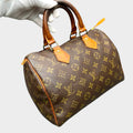 LOUIS VUITTON Monogram Speedy 25 M41528 Handbag Shoulder Bag Tasche