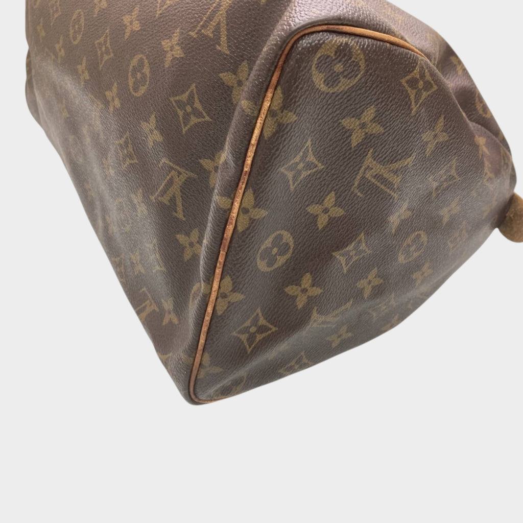 LOUIS VUITTON Monogram Speedy 35 Boston Bag Handbag Tasche