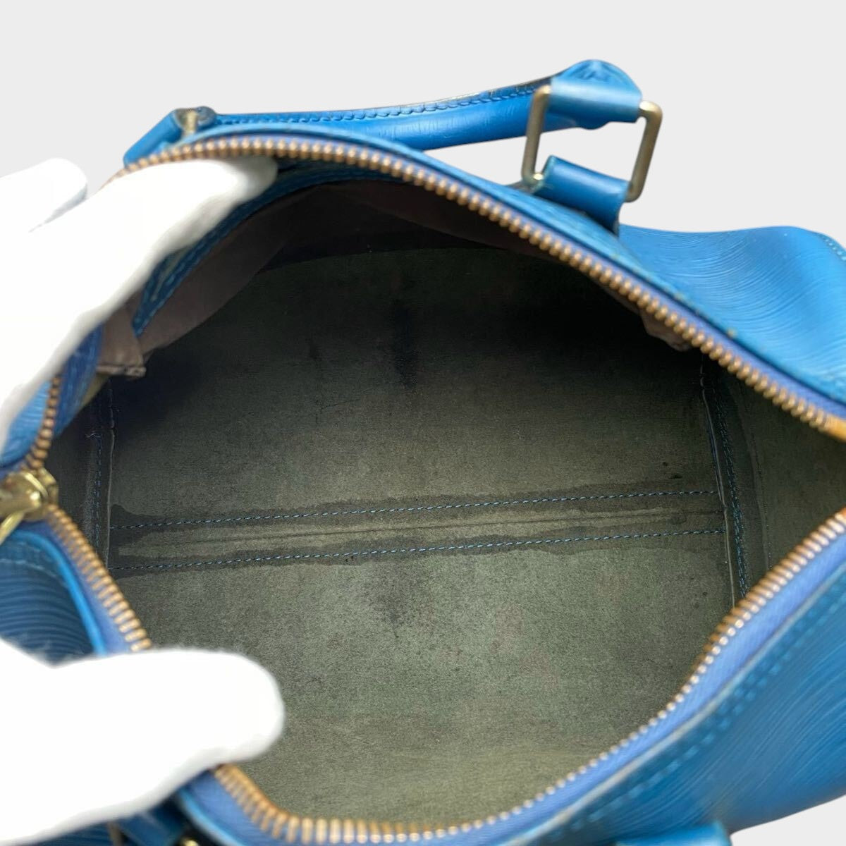 LOUIS VUITTON Epi Speedy 25 M43017 Handbag Serial SP1915
