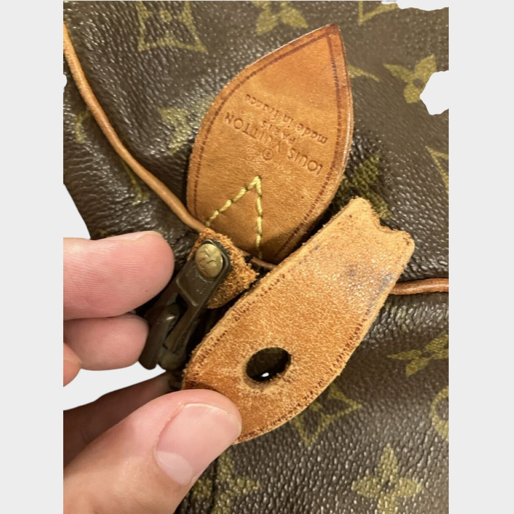 LOUIS VUITTON◆Keepall 60_Monogram Canvas/PVC Tasche/ Reisetasche