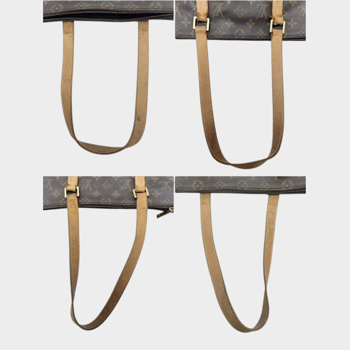 Louis Vuitton Monogram Cabas Piano M51148 Tote Bag Handbag Tasche