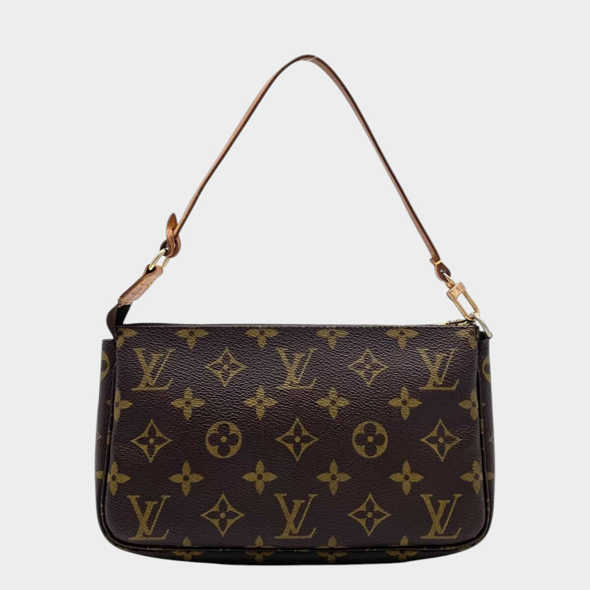 Excellent Condition LOUIS VUITTON Monogram Pochette Accessoires Accessory Pouch Handbag M51980 SL0041