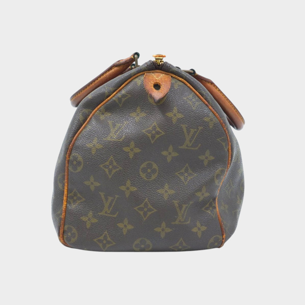 Louis Vuitton Monogram Line Speedy Mini Boston Bag Handbag