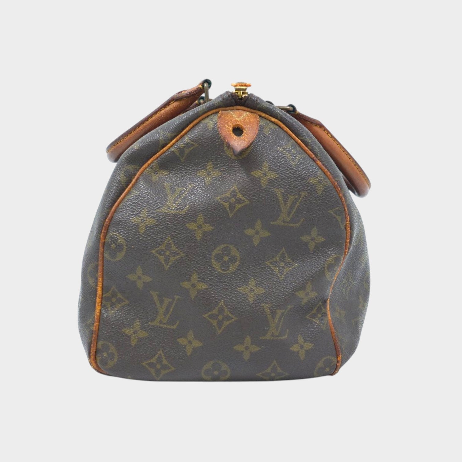 Louis Vuitton Monogram Line Speedy Mini Boston Bag Handbag