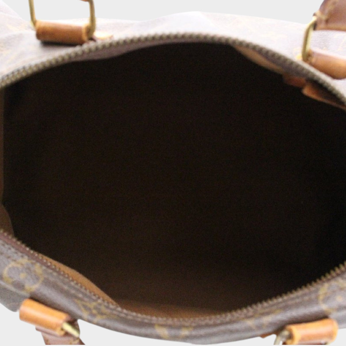 Louis Vuitton Monogram Speedy 30 Handbag Tasche with Padlock