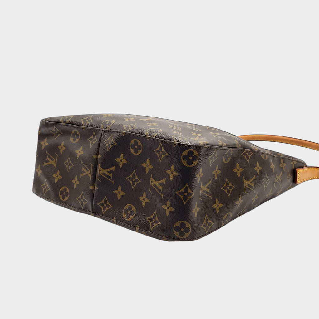 LOUIS VUITTON Monogram Looping GM Leather Hand/Shoulder Bag SD0051