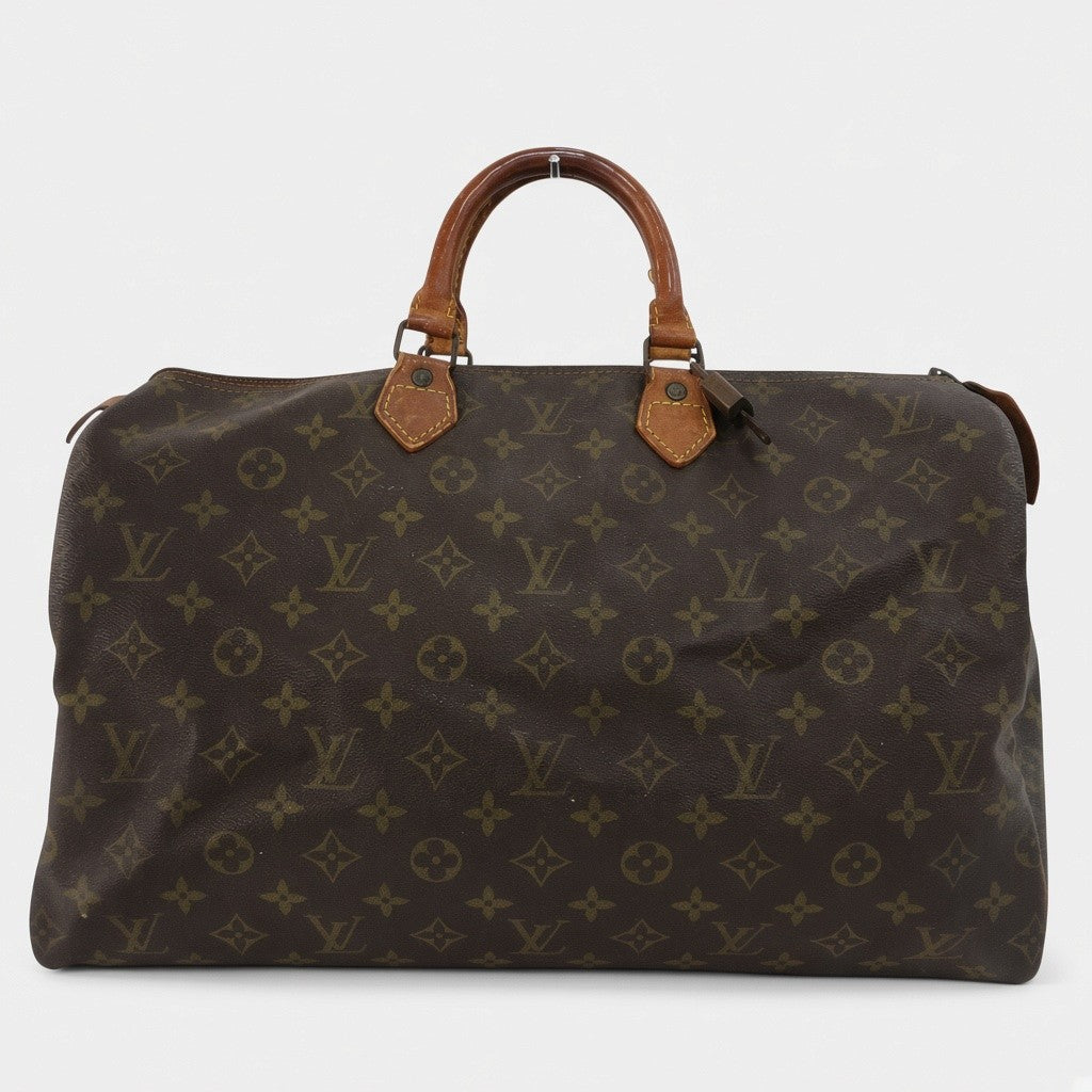 LOUIS VUITTON Monogram Speedy 40 M41522 Boston Bag Tasche