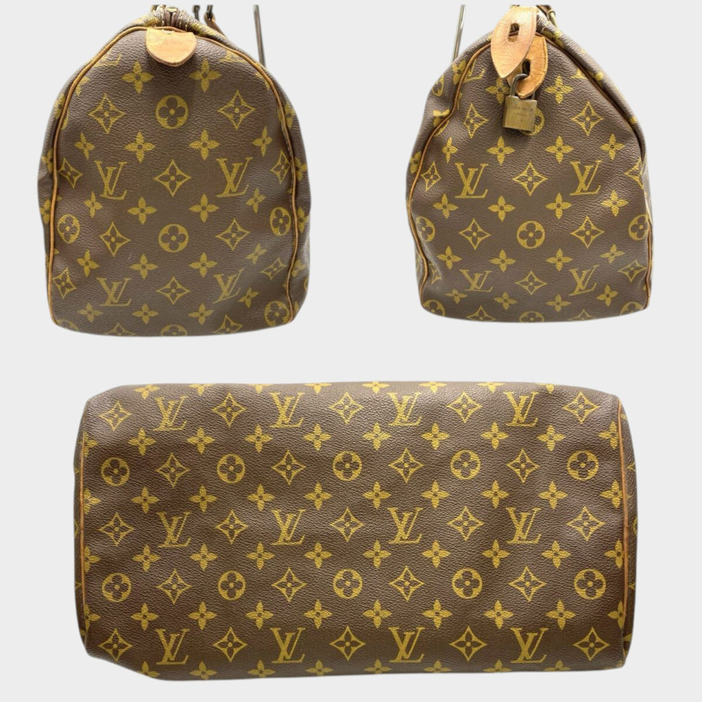 LOUIS VUITTON Speedy 35 Monogram Old Model Handbag Boston Tasche