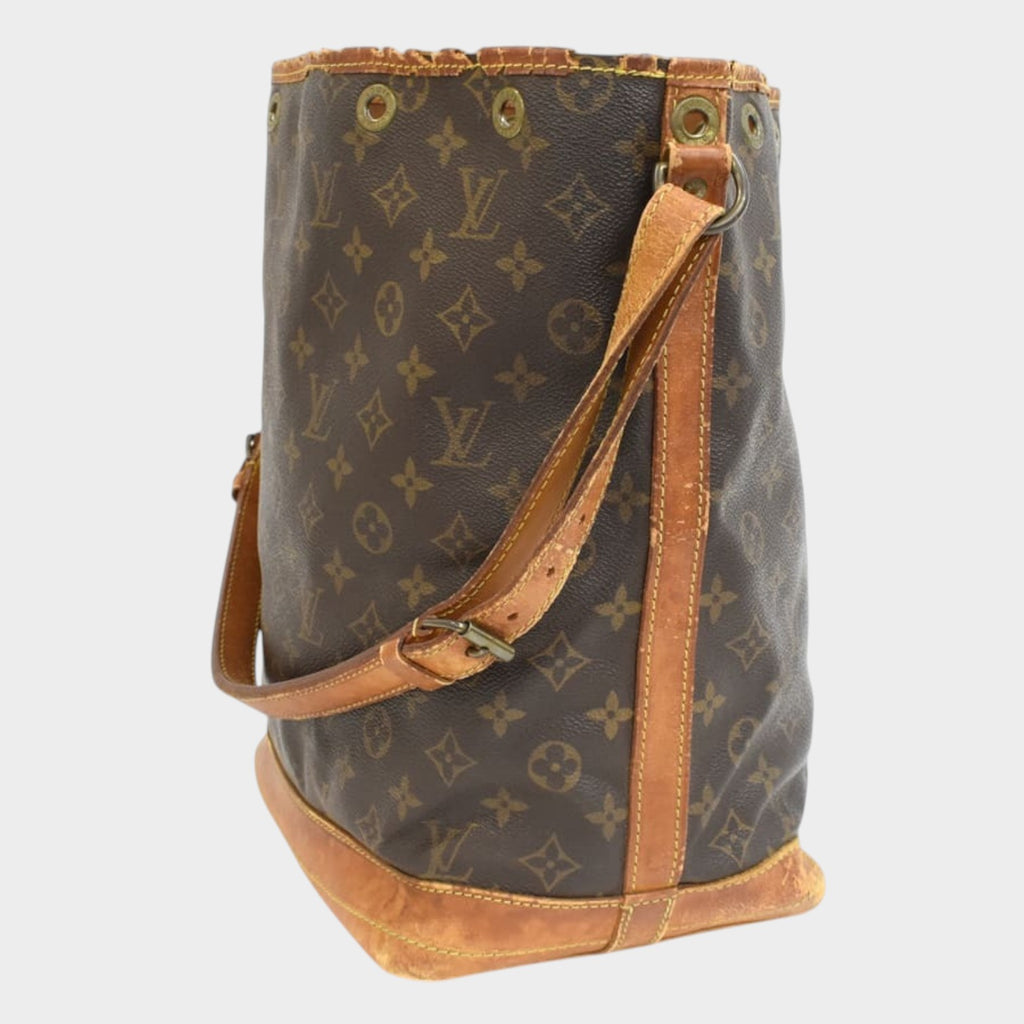 Louis Vuitton Shoulder Bag Noe M42224 Monogram Brown