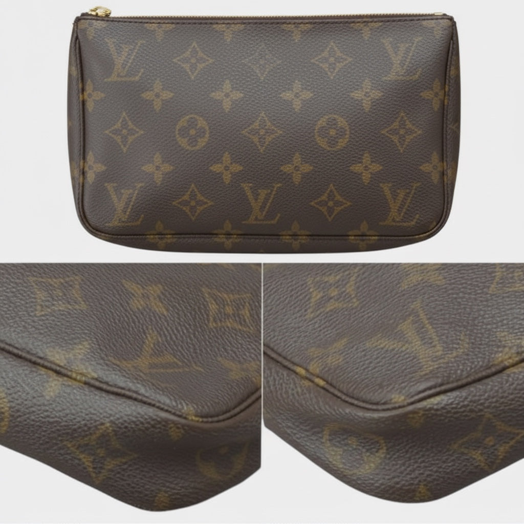 Louis Vuitton Pochette Accessoires Accessory Pouch M51980 Monogram Vanity Bag