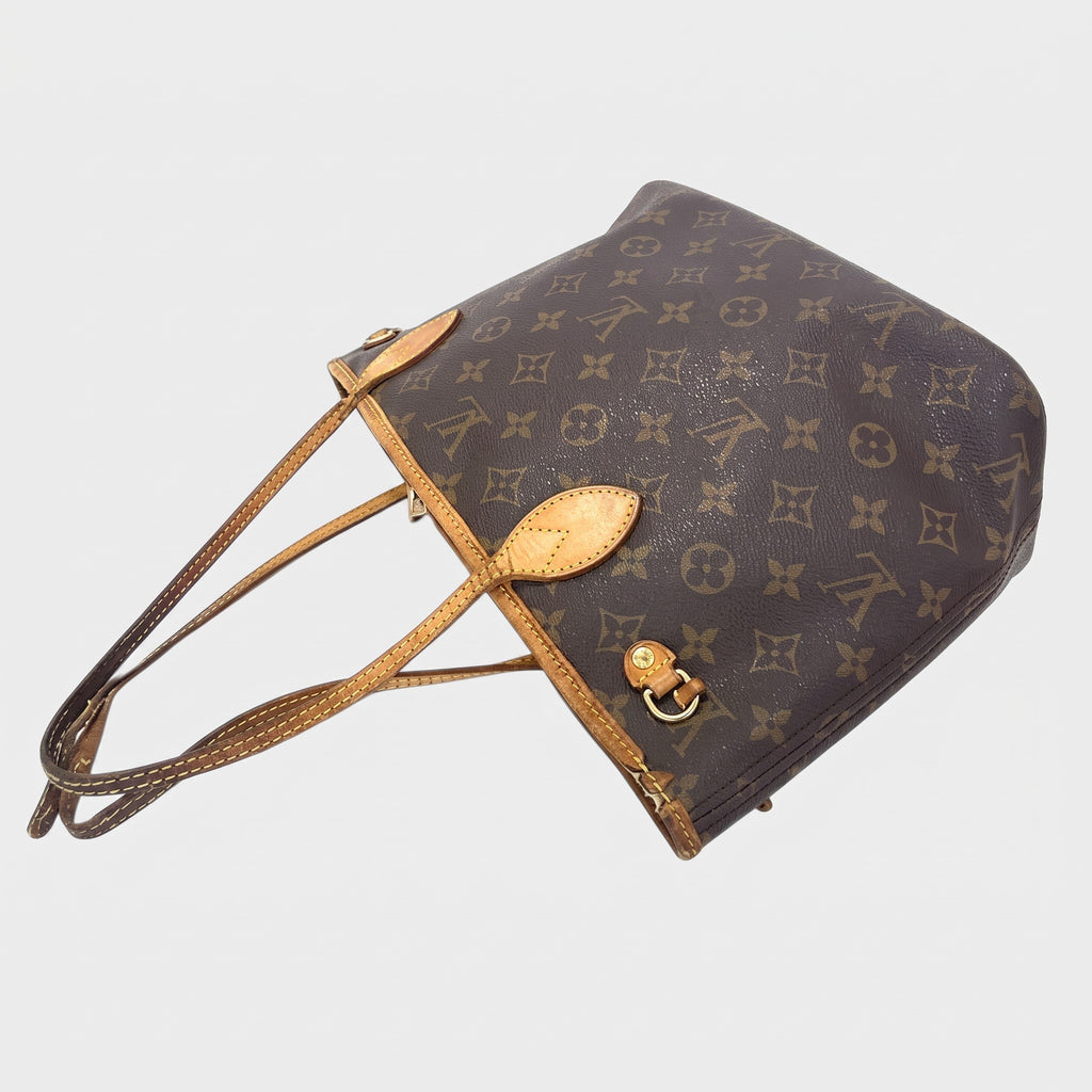 LOUIS VUITTON M40155 Monogram Neverfull PM Handbag Tasche
