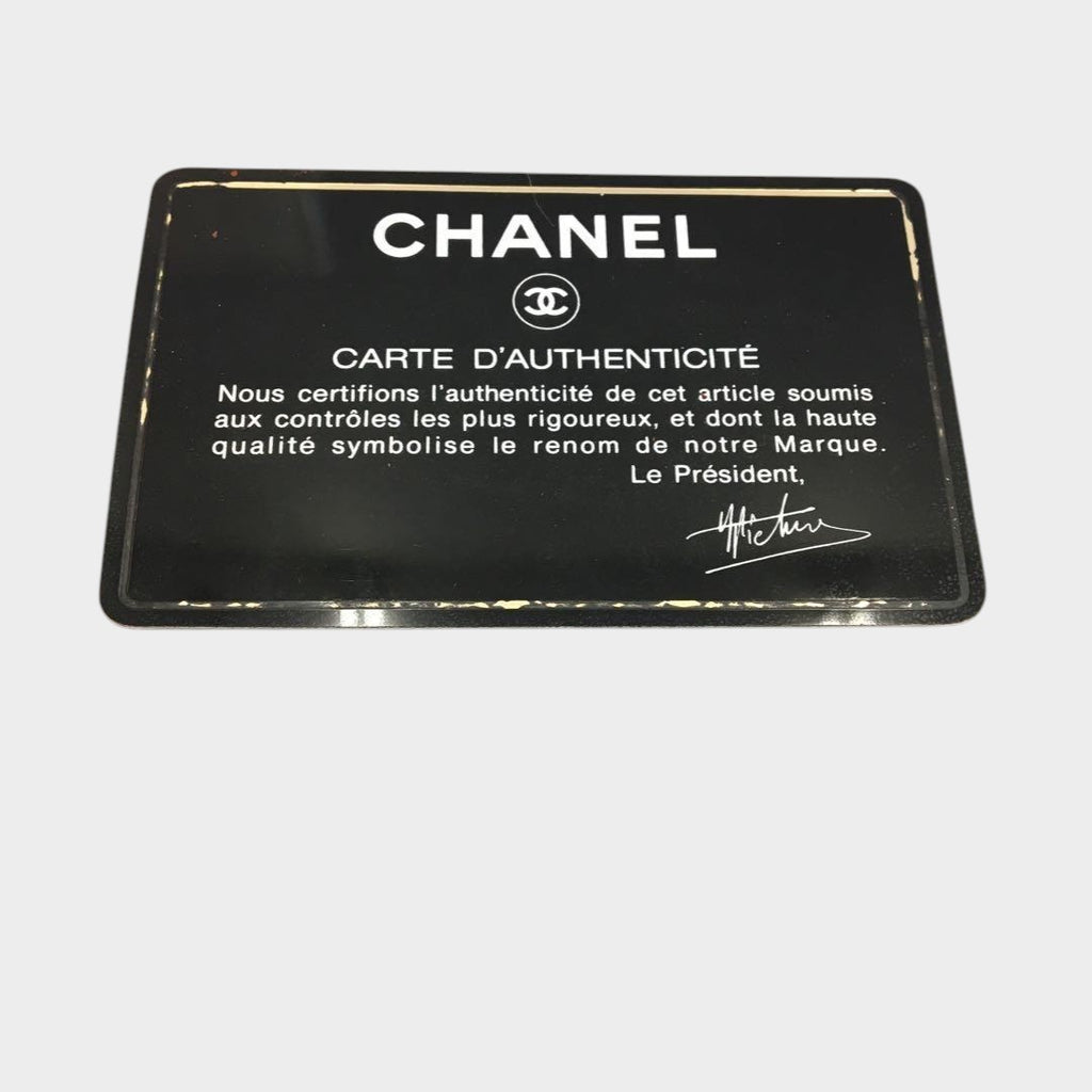 CHANEL Half-Moon Shoulder Bag, Leather, Coco Mark, Turnlock