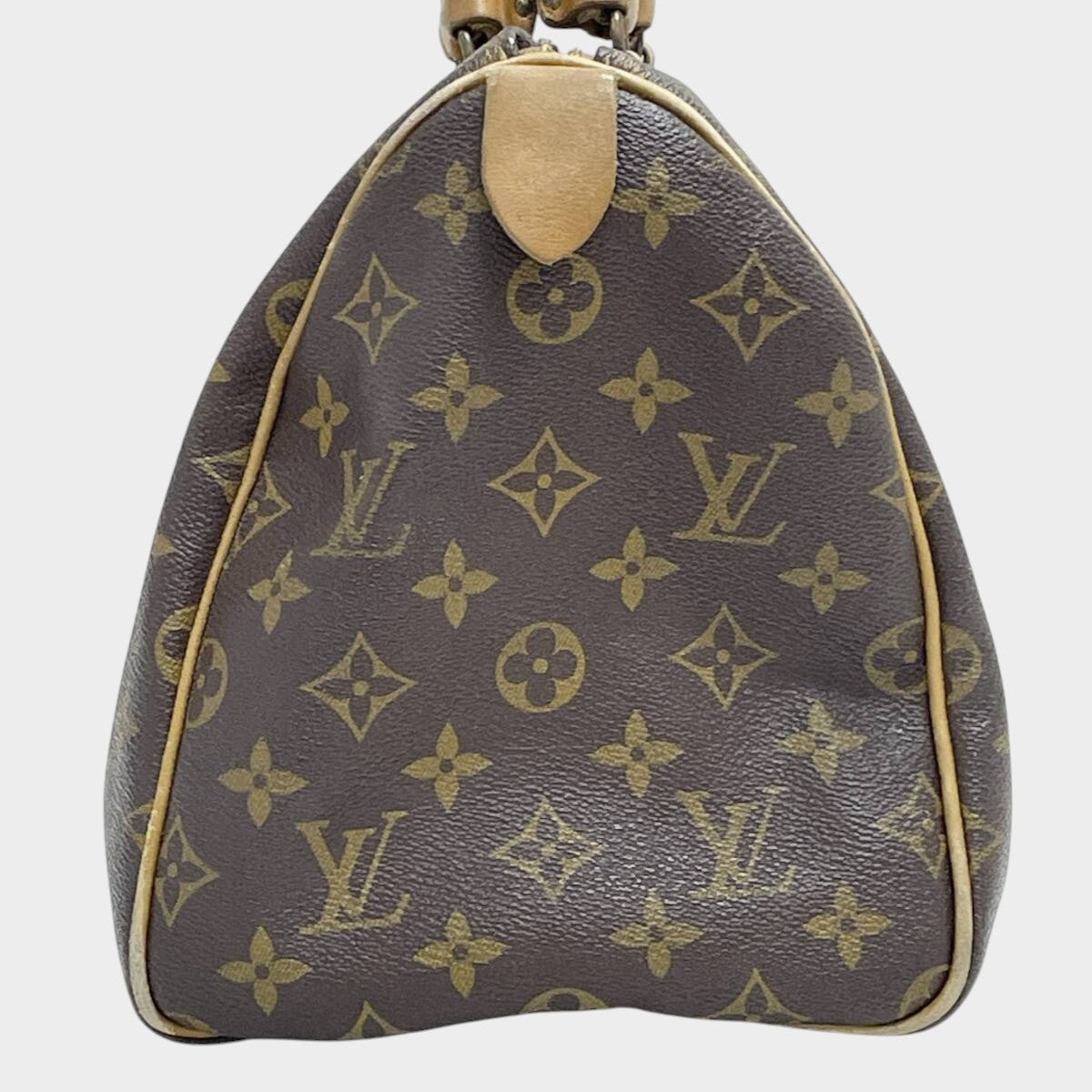 Louis Vuitton Monogram Speedy 30 French Tasche