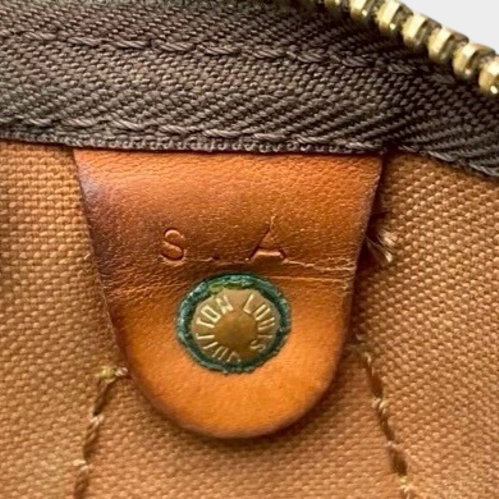 LOUIS VUITTON Monogram Speedy 30 M41526 Handbag Serial SA822