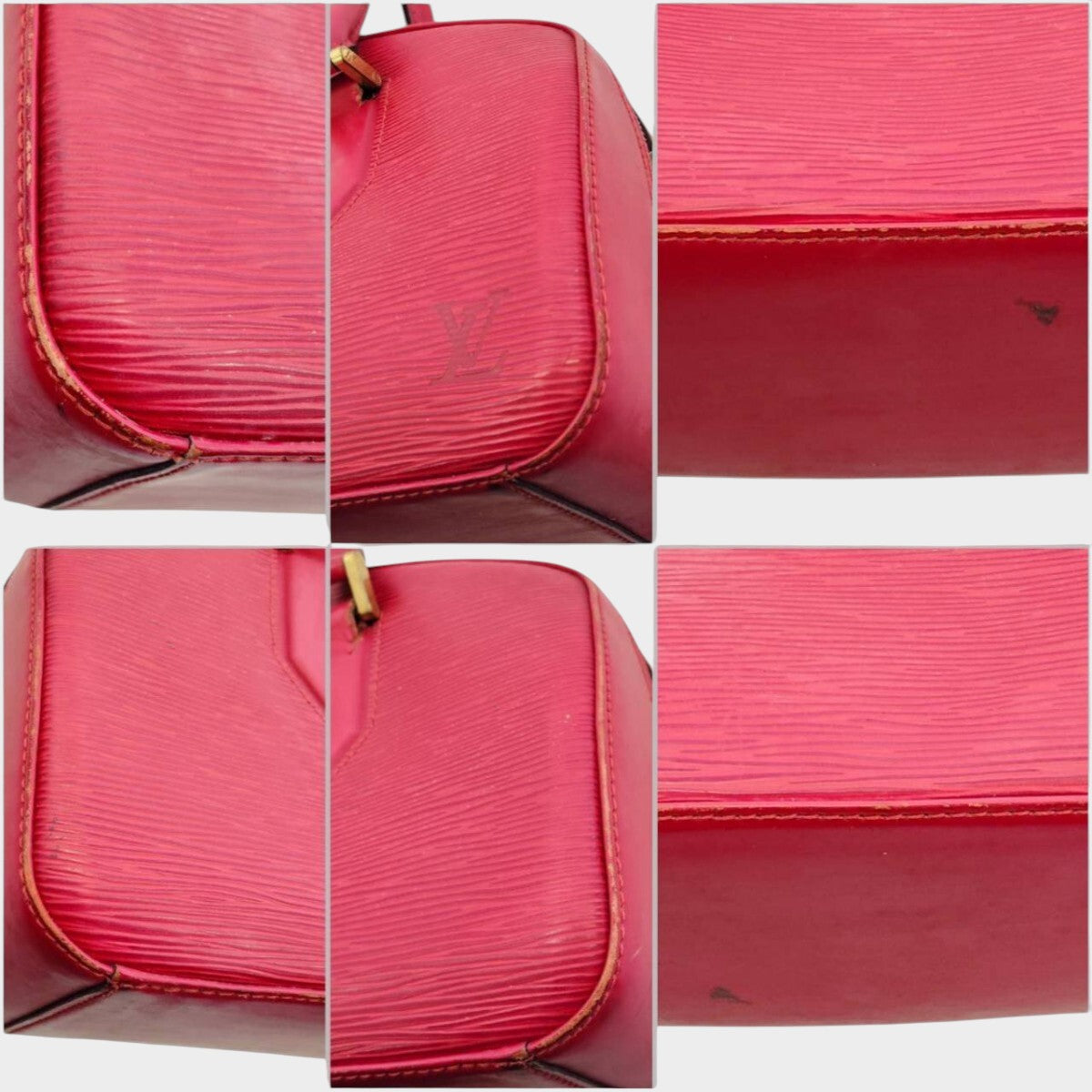 LOUIS VUITTON TH1928 Epi Jasmine Handbag Red M52087 Tasche