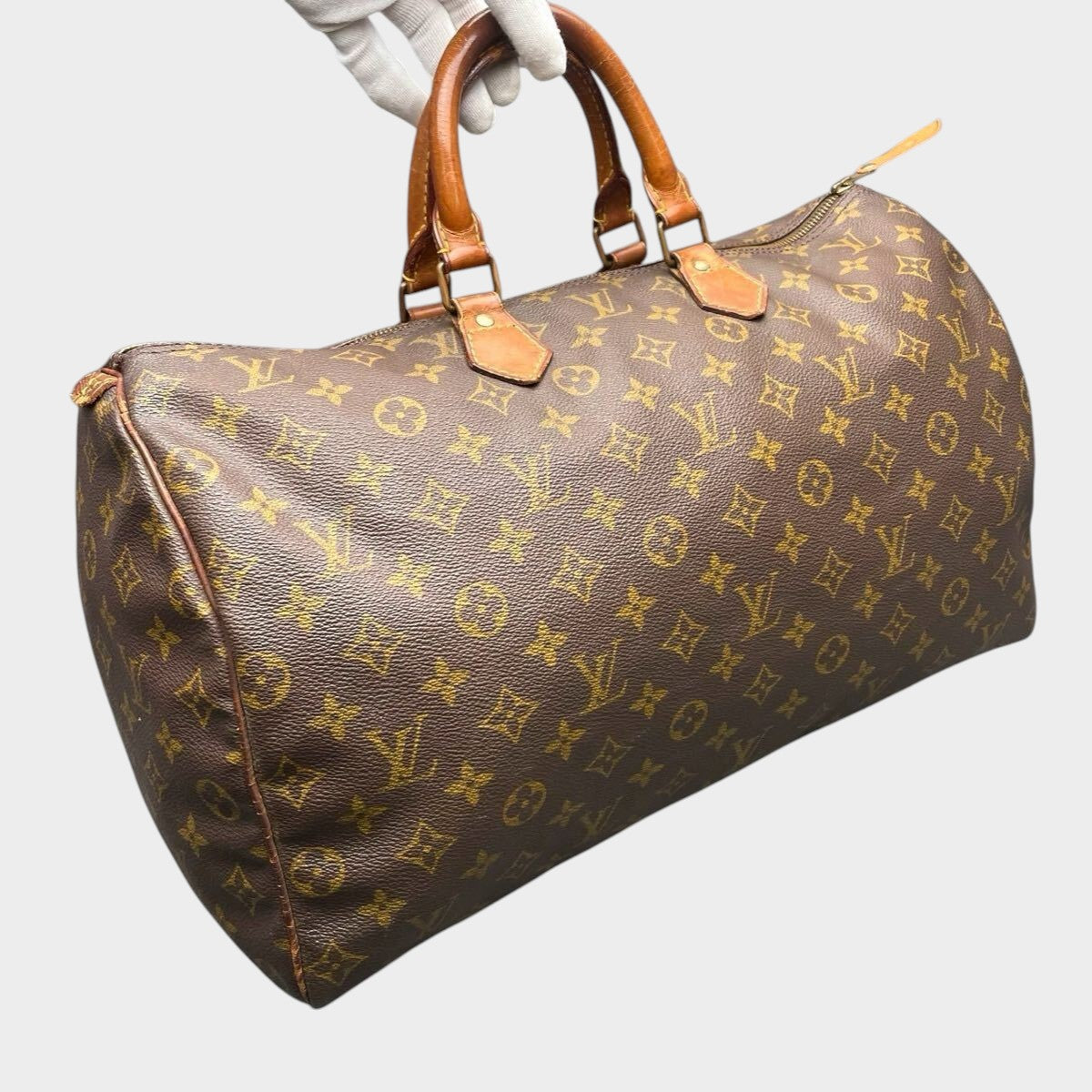 Louis Vuitton Monogram Speedy 35 M41524 Handbag Shoulder Bag Serial SA