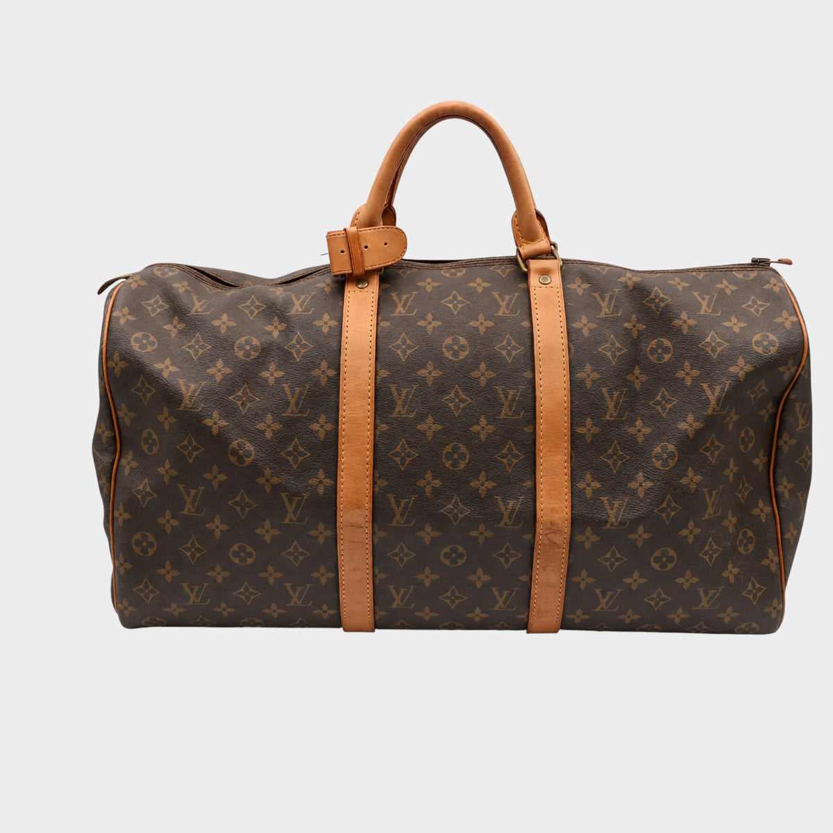 LOUIS VUITTON M41426 Monogram Keepall 50 Handbag Tasche Boston Bag