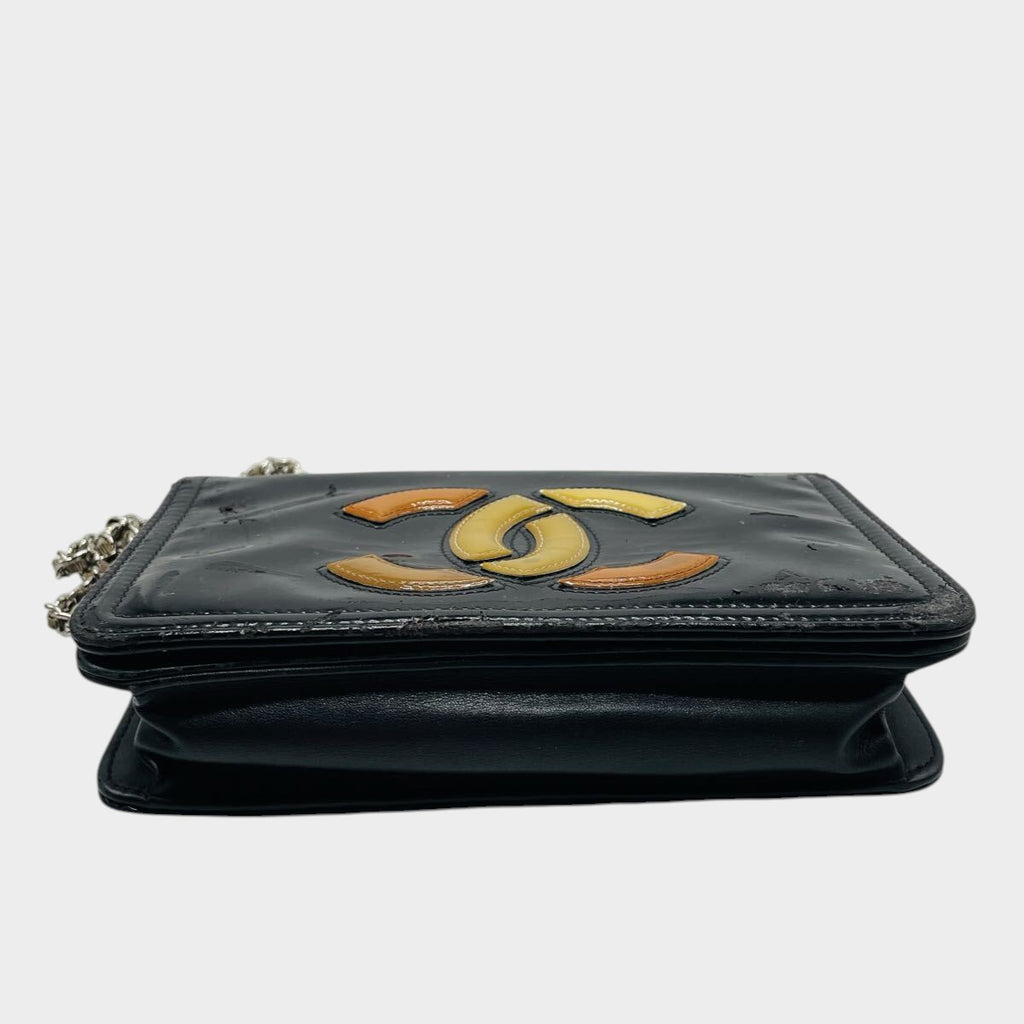 CHANEL Lipstick Coco Mark Enamel Double Chain Tasche Bag, Serie
