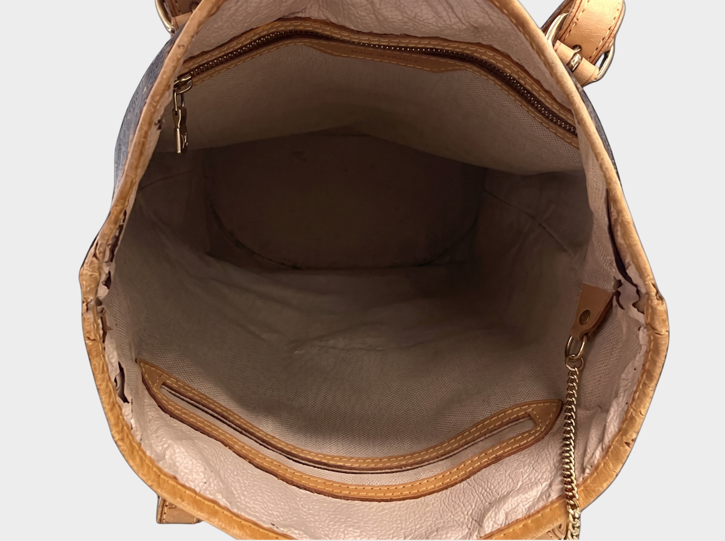 LOUIS VUITTON M42236 Monogram Bucket GM Bucket-shaped Shoulder Bag Tote for Women and Men, Brown