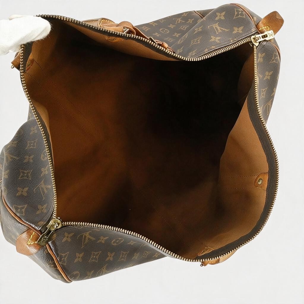 Louis Vuitton Monogram Keepall 55 Boston Bag M41424 /100 Tasche