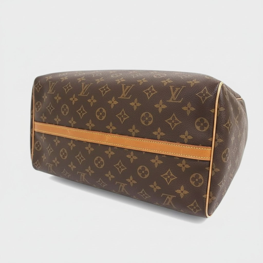 Louis Vuitton Vintage Monogram Speedy 35 TALON Zip USA Handbag Tasche