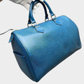 LOUIS VUITTON Epi Speedy 30 Handbag, Serial Number VI190