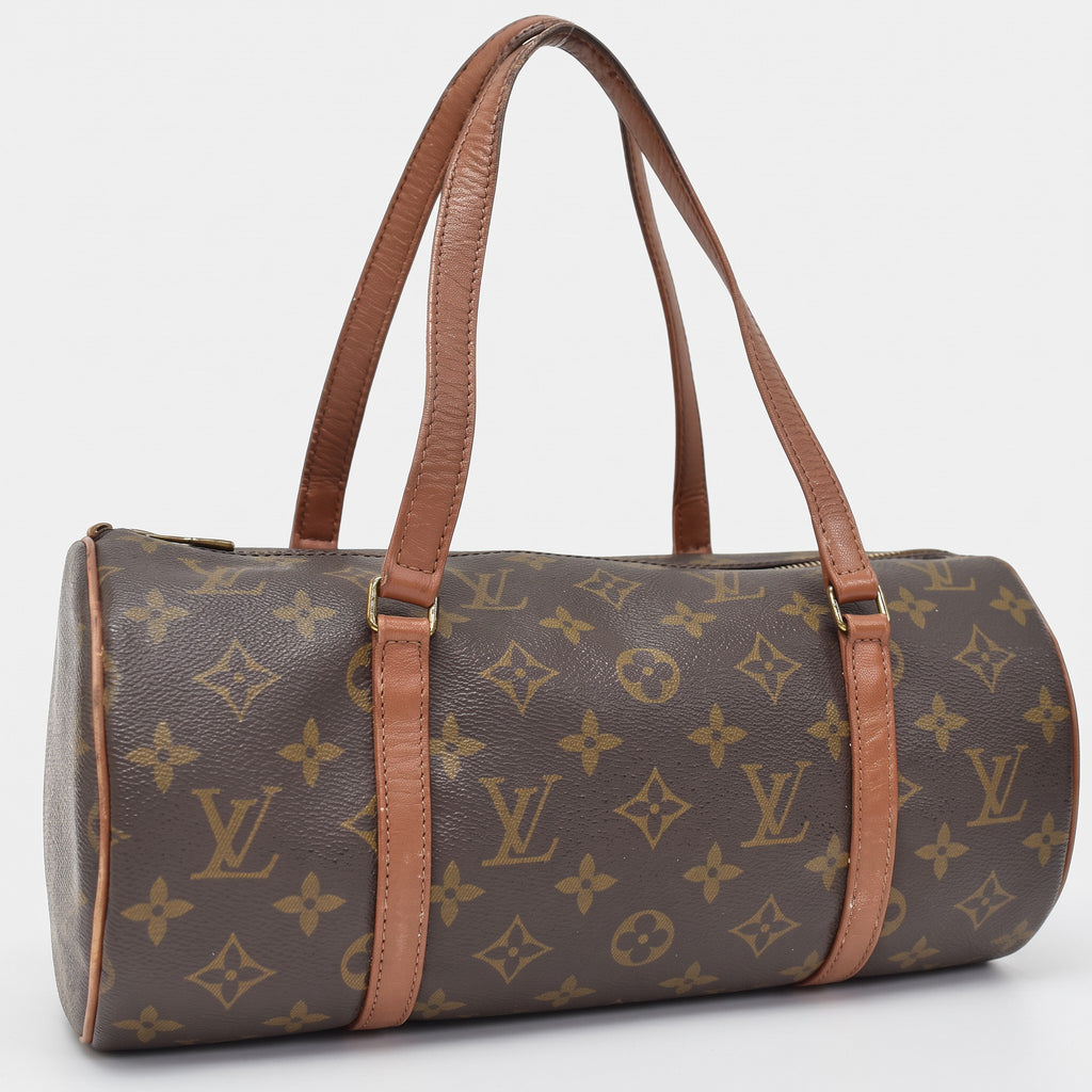 Louis Vuitton Handbag Papillon 30 M51385 Monogram Canvas Leather Tasche