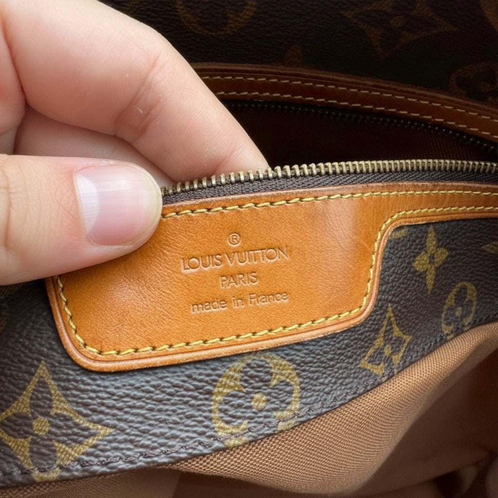 LOUIS VUITTON Louis Vuitton Monogram Sac Shopping Tote Bag Shoulder Bag