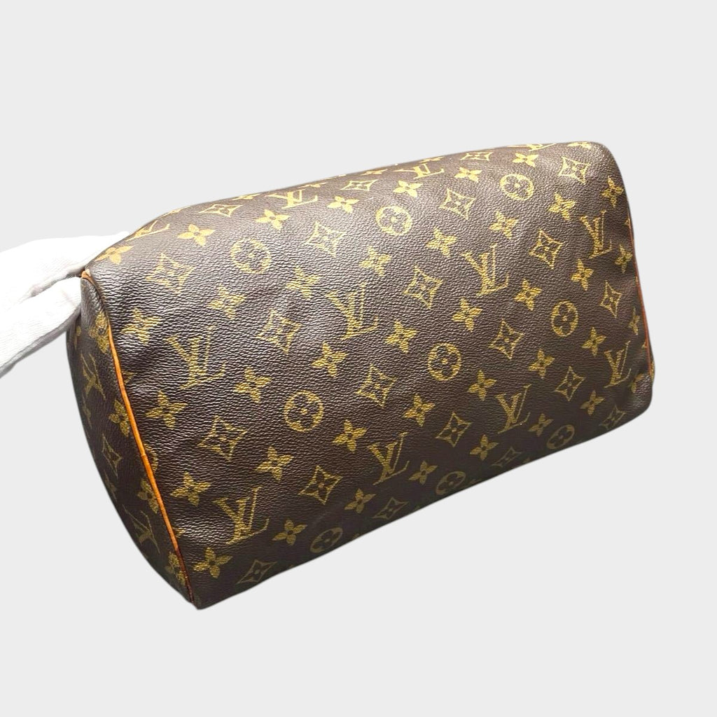LOUIS VUITTON Monogram Speedy 30 M41526 Handbag Serial SP0968