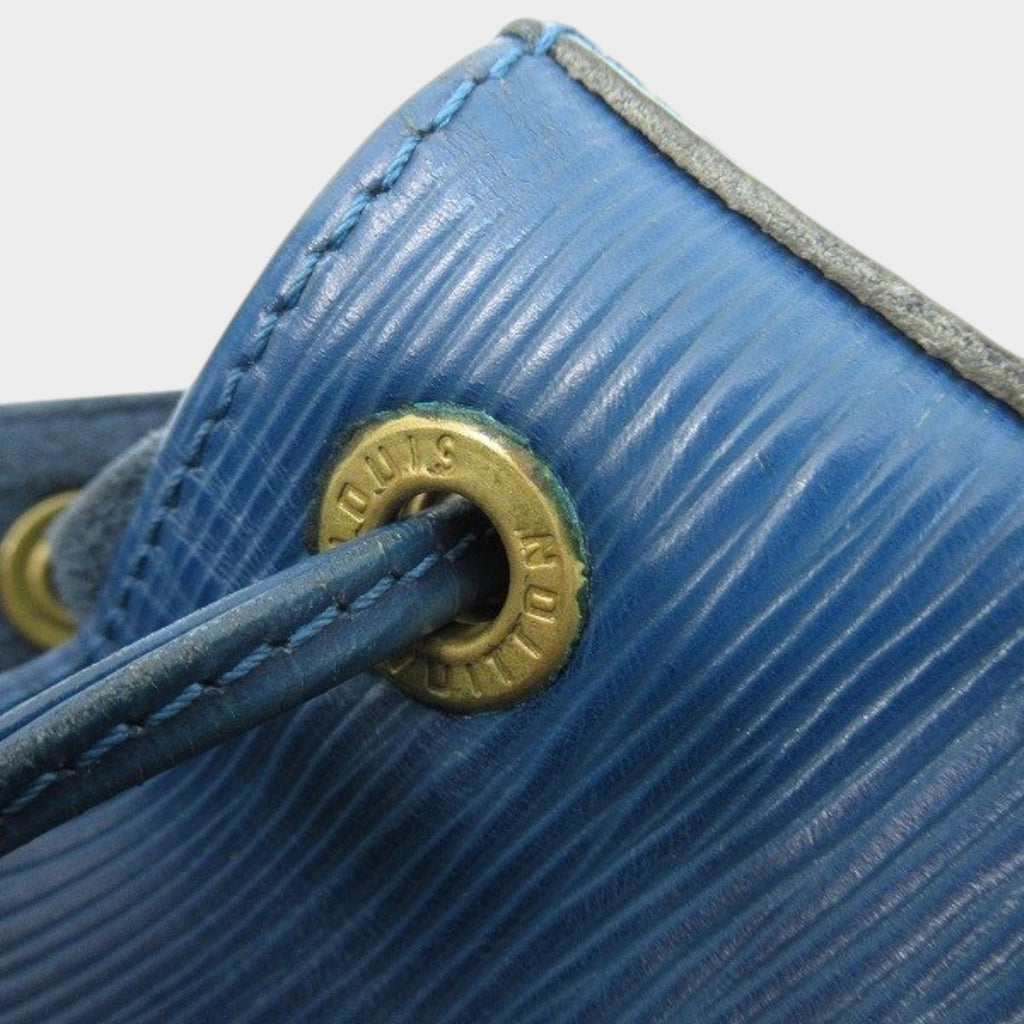LOUIS VUITTON Epi Petit Noé Shoulder Bag, Blue, M44105 /080
