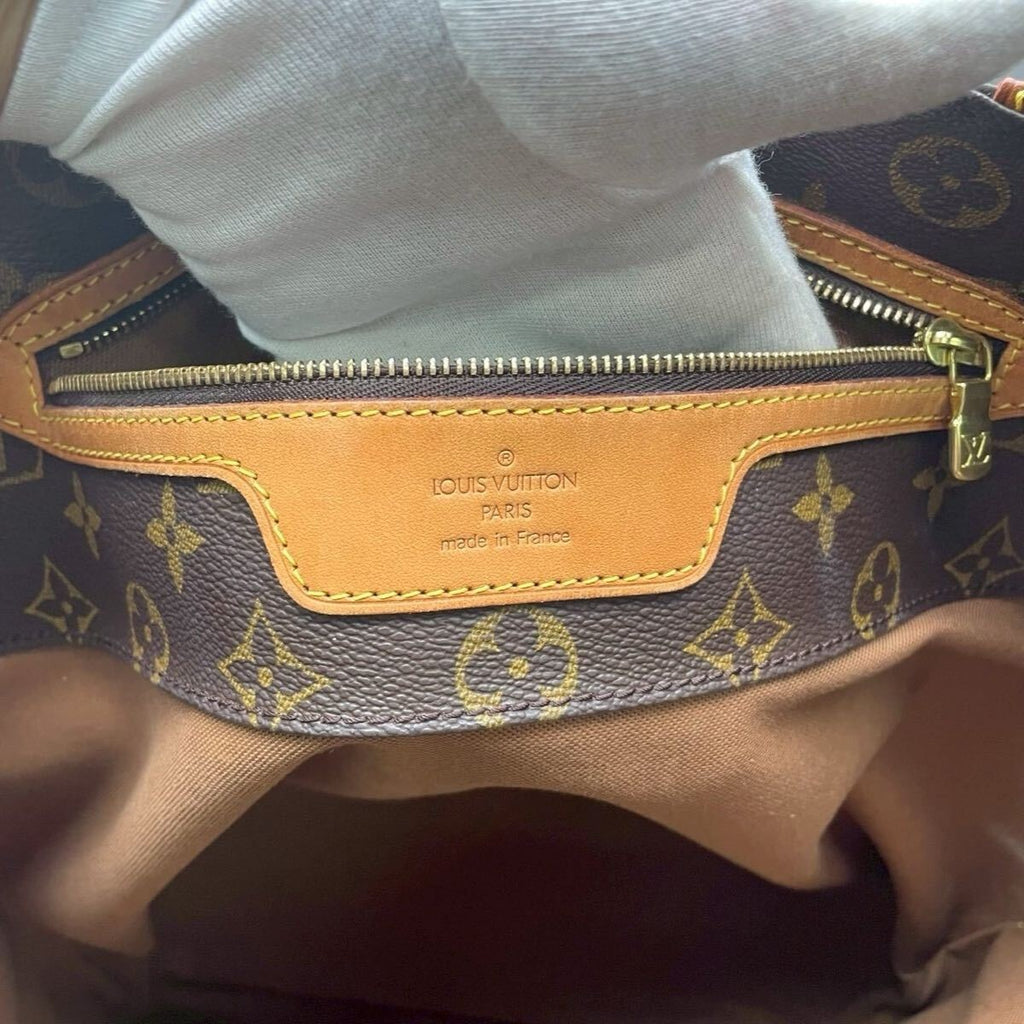 Louis Vuitton Monogram Sac Shopping Tote Bag M51108 Serial MB0021