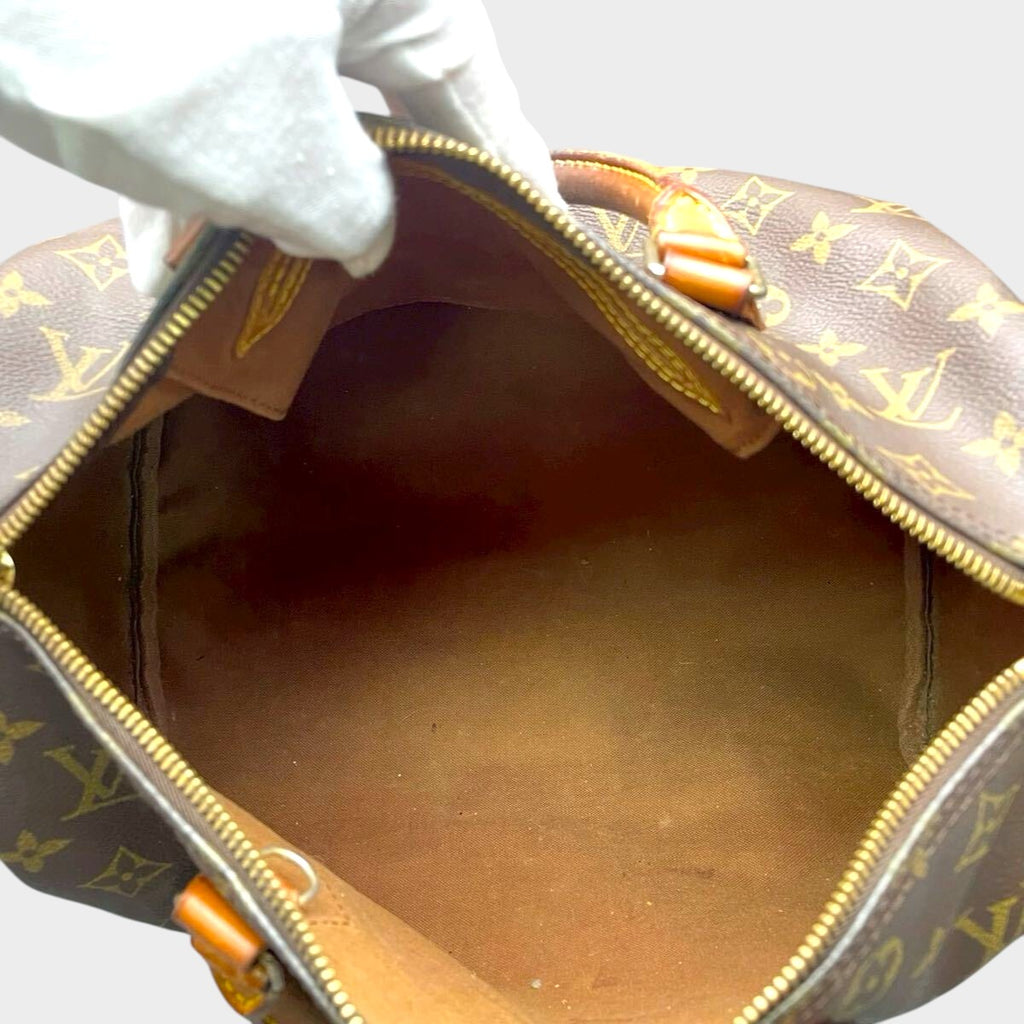LOUIS VUITTON Monogram Speedy 30 M41526 Handbag Serial VI0943