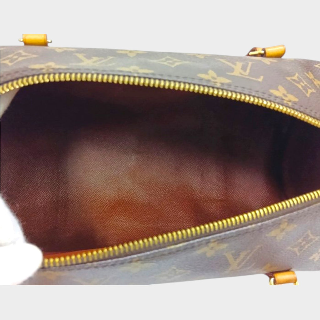 Louis Vuitton M51385 Papillon 30 Monogram Brown Gold Hardware Handbag Vintage
