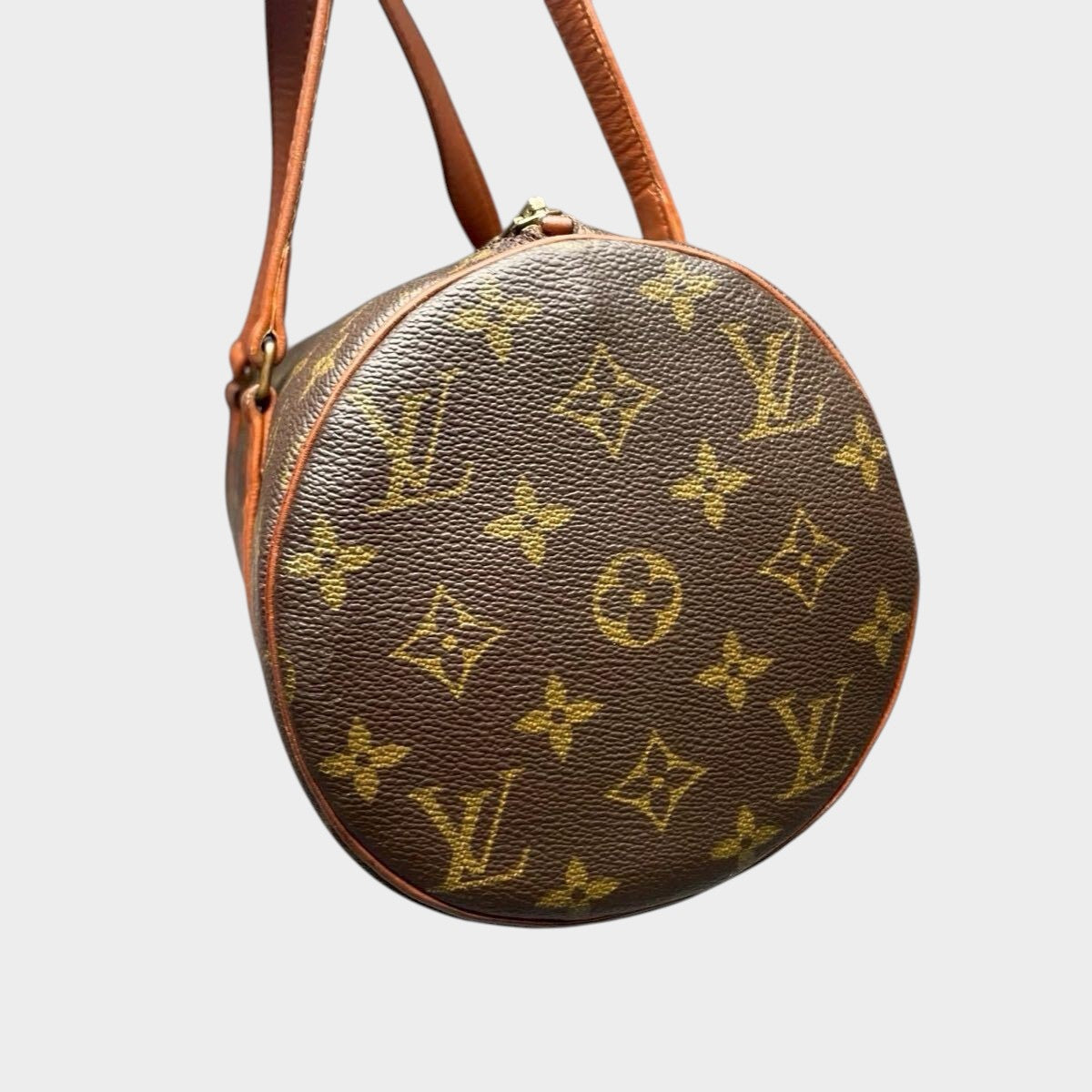 Louis Vuitton Monogram Papillon 26 Handbag Mini Bag Mini Boston Authentic Serial 832