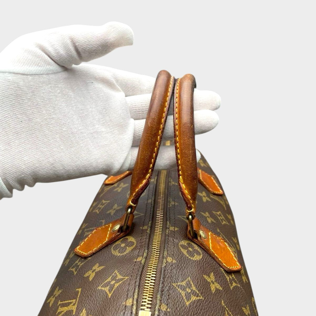 LOUIS VUITTON Monogram Speedy 30 M41526 Handbag Serial VI0943