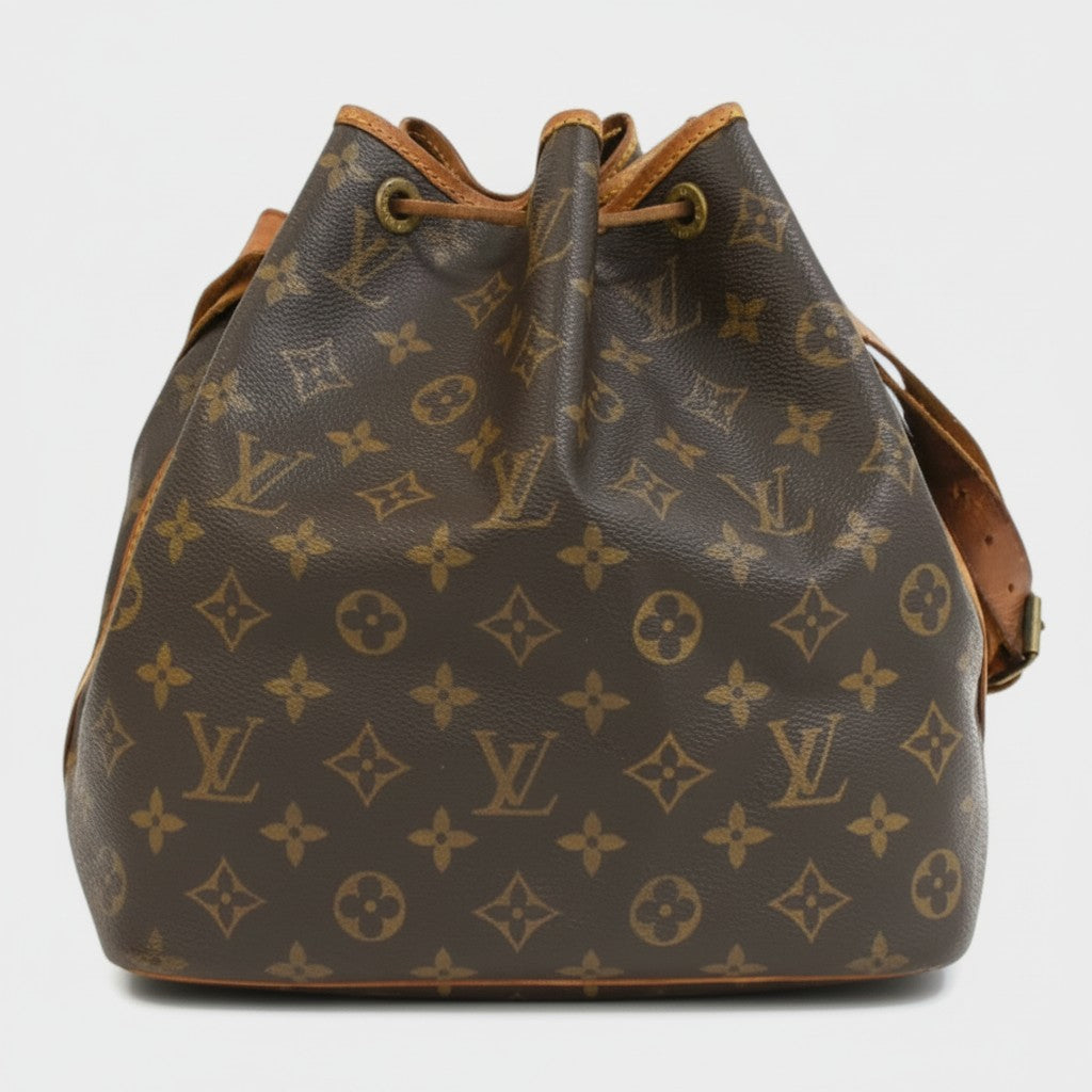 Louis Vuitton Shoulder Bag Petit Noe M42226 Monogram Canvas Tasche