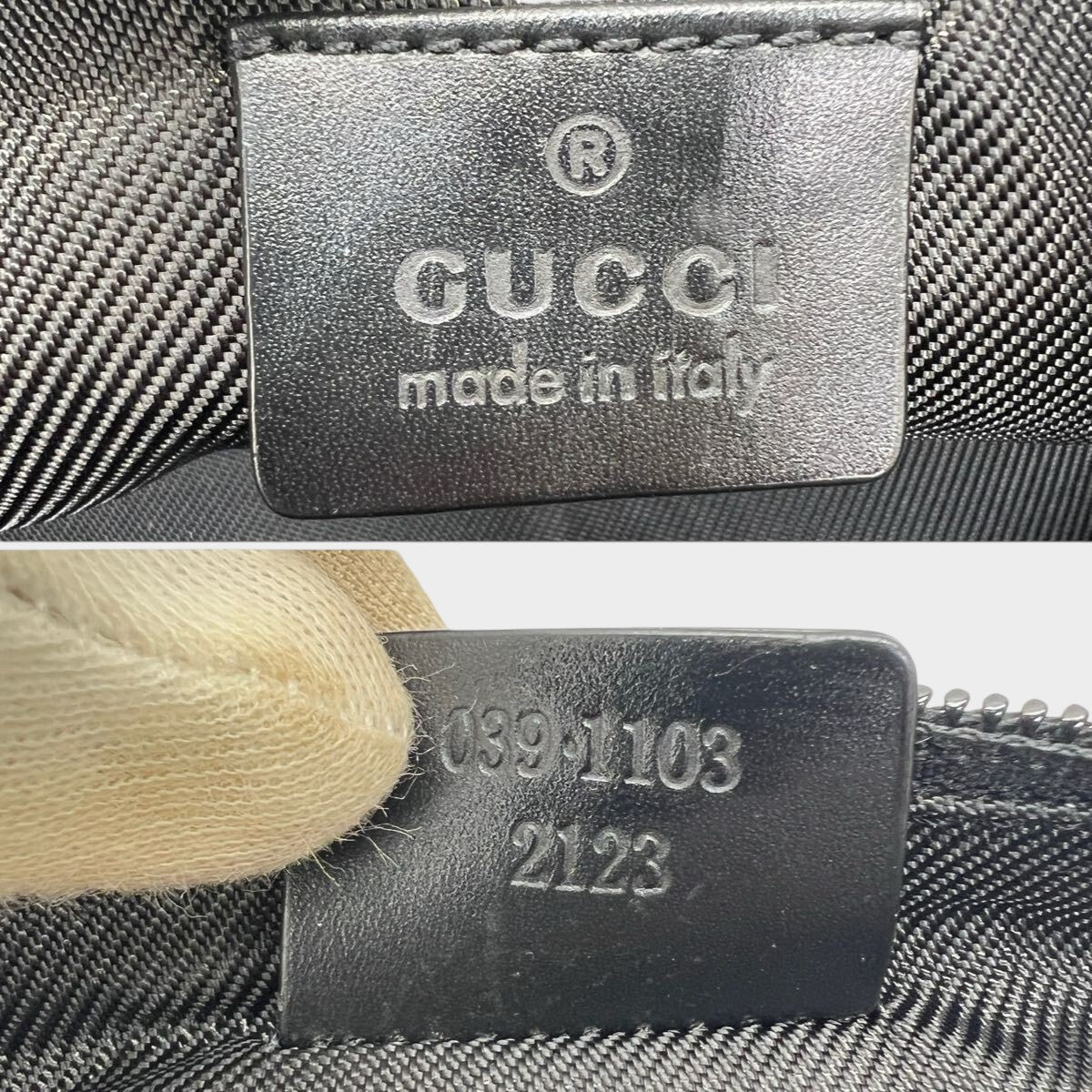 Mint condition Gucci accessory pouch, GG canvas, Tasche