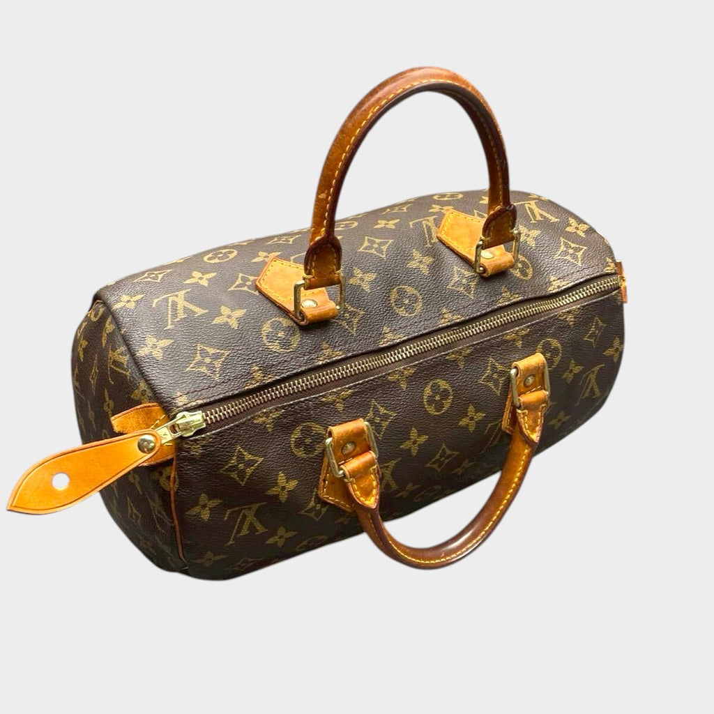 LOUIS VUITTON Monogram Speedy 30 M41526 Handbag Serial SP0968