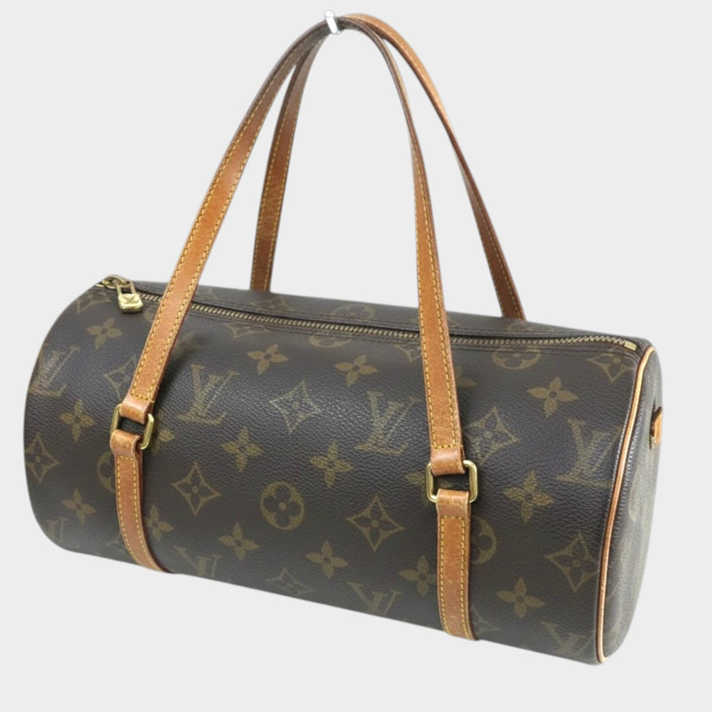 Louis Vuitton Monogram Papillon 26 Handbag M51366 Cylindrical