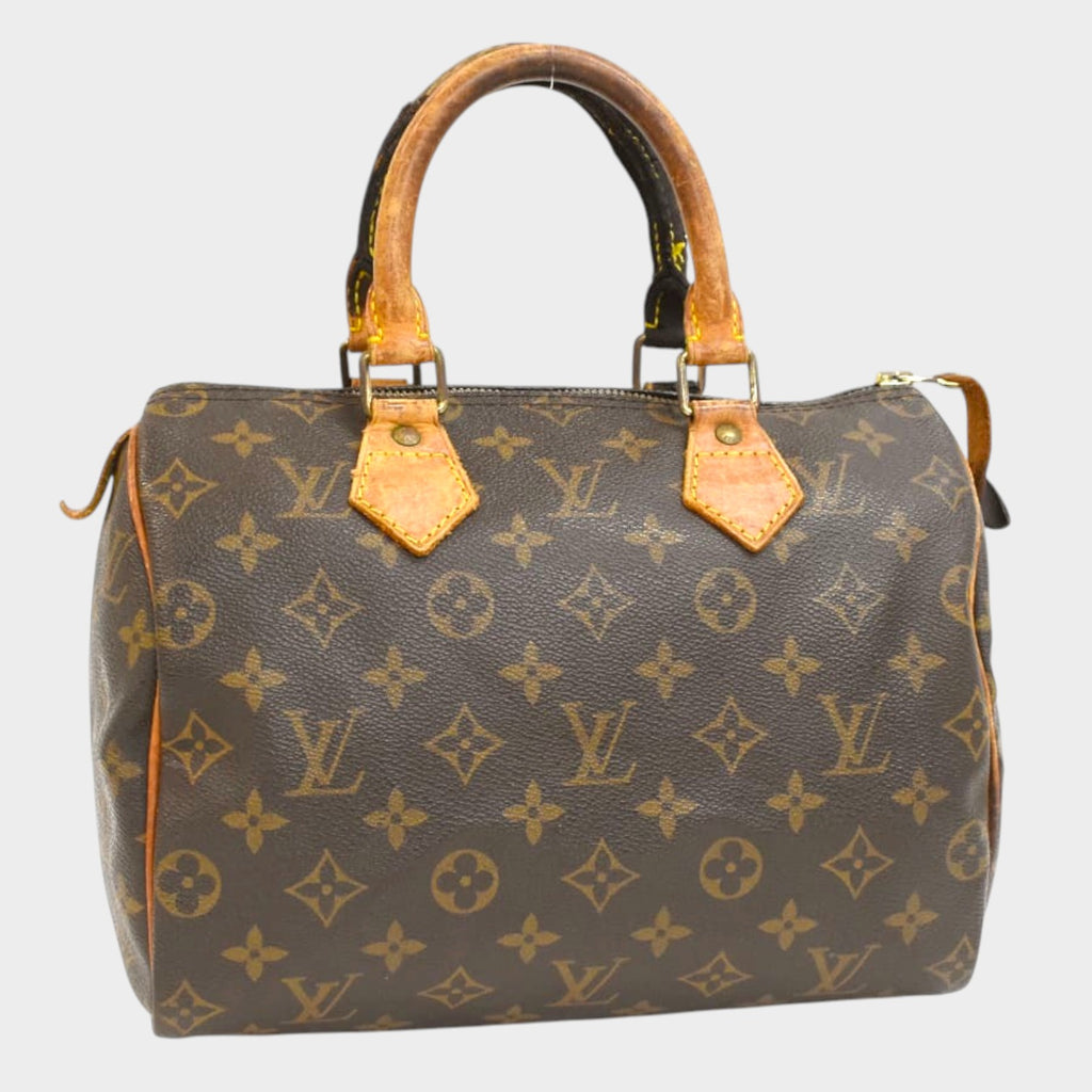 Louis Vuitton Handbag Mini Boston Speedy 25 M41528 Monogram Canvas Brown
