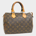 Louis Vuitton Handbag Mini Boston Speedy 25 M41528 Monogram Canvas Brown