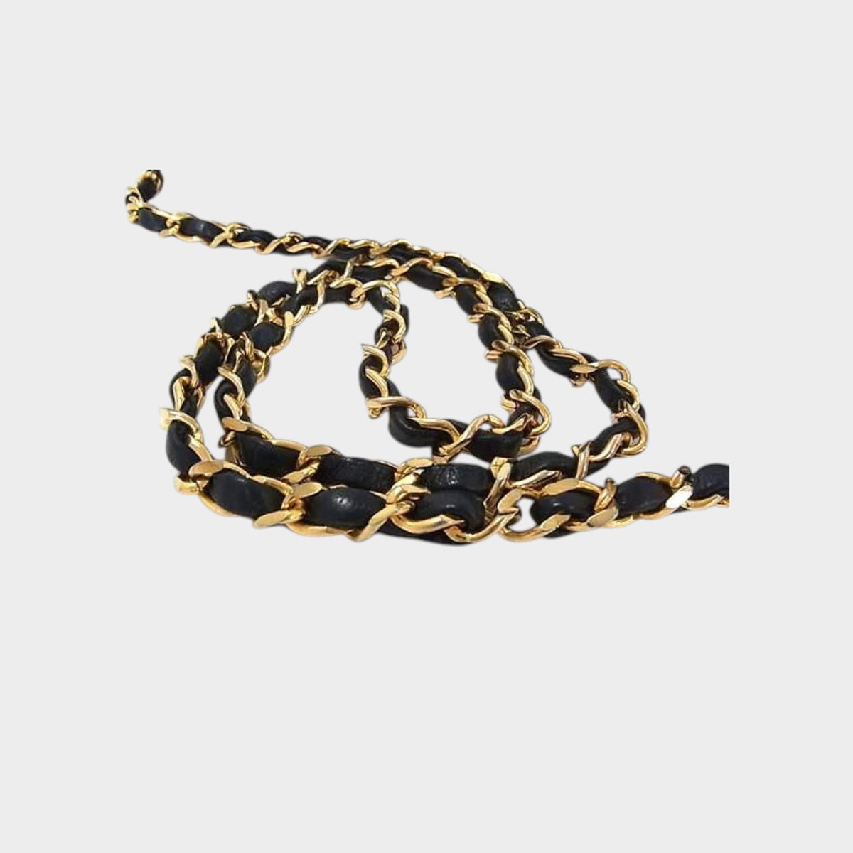 Chanel Coco Mark Leather Gold Hardware One Shoulder Bag Tasche